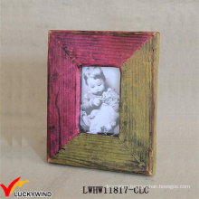 Colors Matching Design Handmade Wood Photo Frame